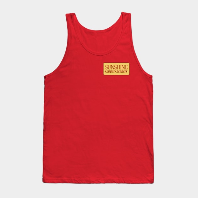 Sunshine Carpet Cleaners Tank Top by ModernPop